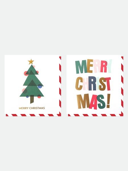 Bold Tree Merry Christmas Mixed Charity Pack 8 by Caroline Gardner