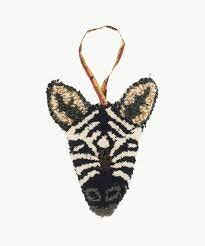 Zebra Rug Gift Hanger by Doing Goods