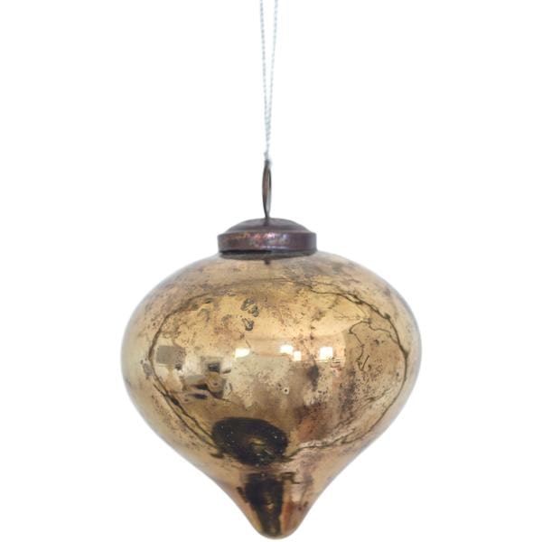 Large Gold Vintage Look Onion Tree Decoration by Grand Illusions