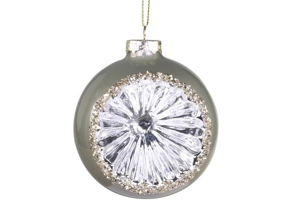 Retro Green Glass Bauble by Chic Antique