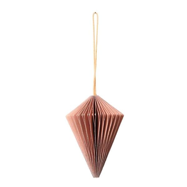 Diamond Ornament | Dusty Pink by Broste Copenhagen