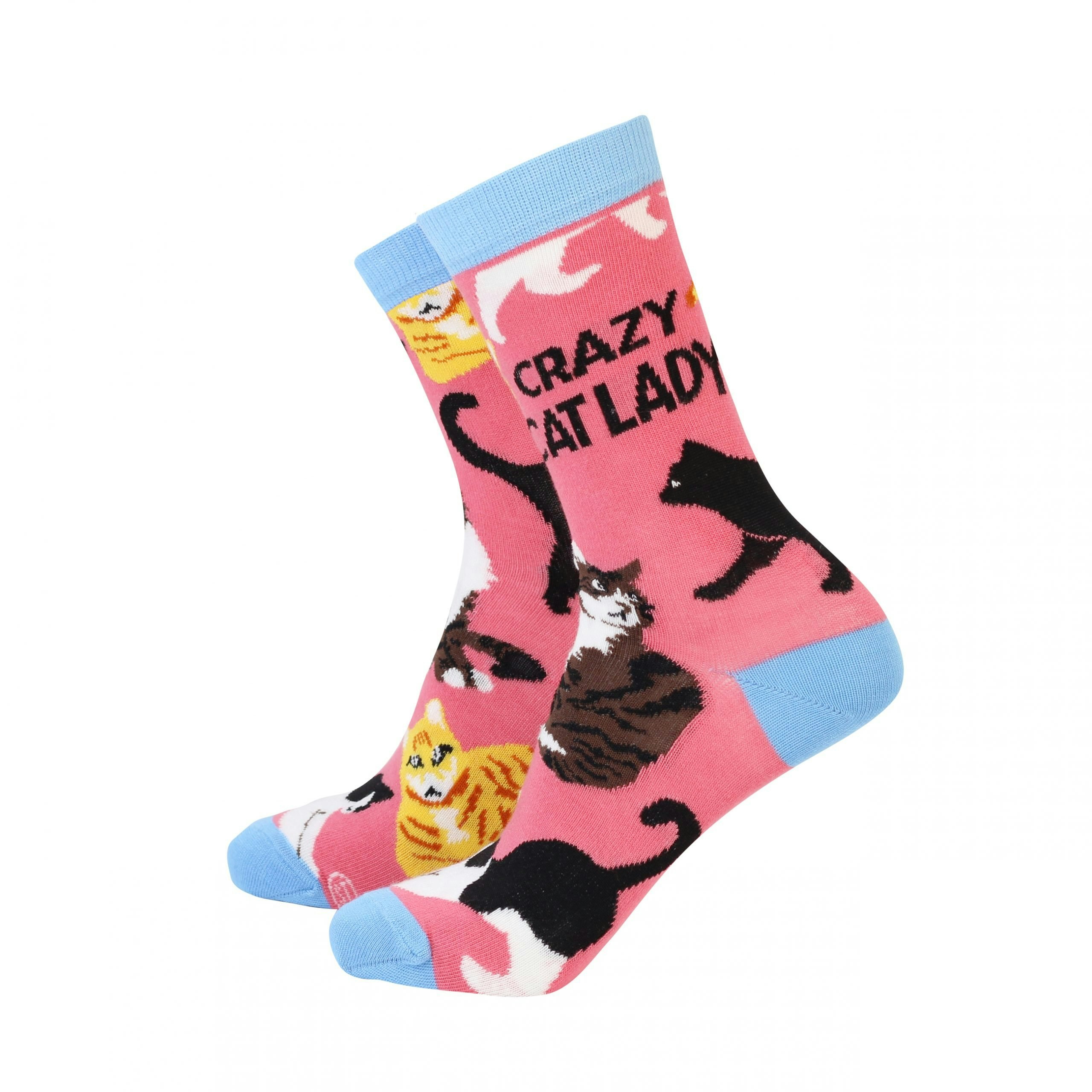 Crazy Cat Lady Socks by Hyde And Seek