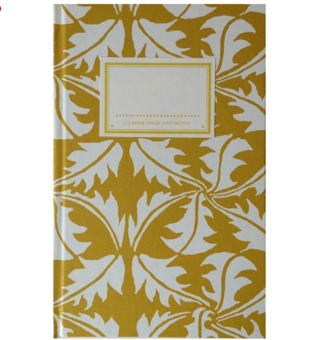 Dandelion Termeric Hardback Notebook by Cambridge Imprint