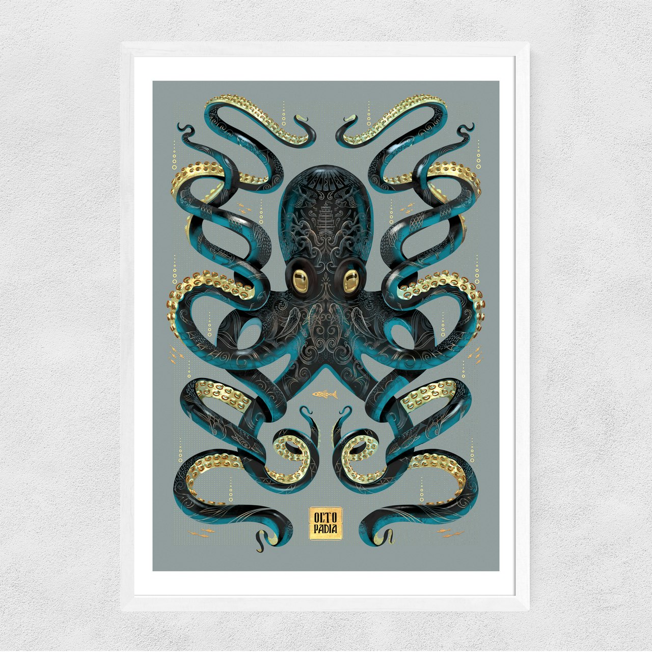 A3 Octopus Print by