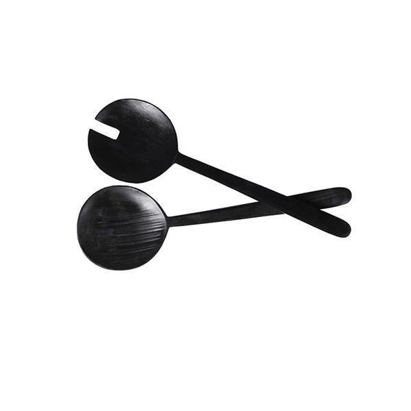 Bulat Wooden Salad Servers by Raine And Humble