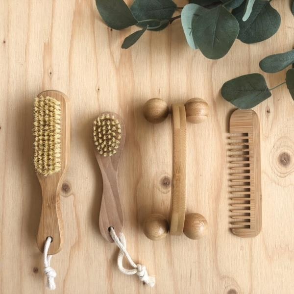Bamboo Roller Massager by Beldi Maison