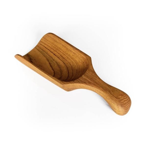 Teak Wooden Scoop by Beldi Maison