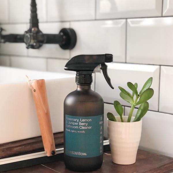 Colt And Willow Rosemary, Lemon & Juniper Berry Bathroom Cleaner by COLT & WILLOW