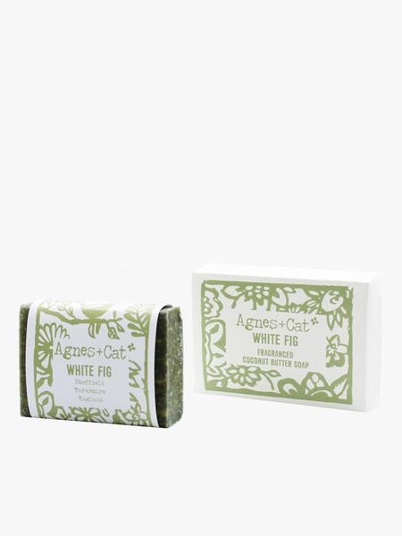 White Fig Handmade Soap by Agnes & Cat