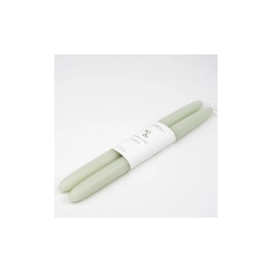 Dipped Beeswax Taper Candle In Eucalyptus by MO & CO