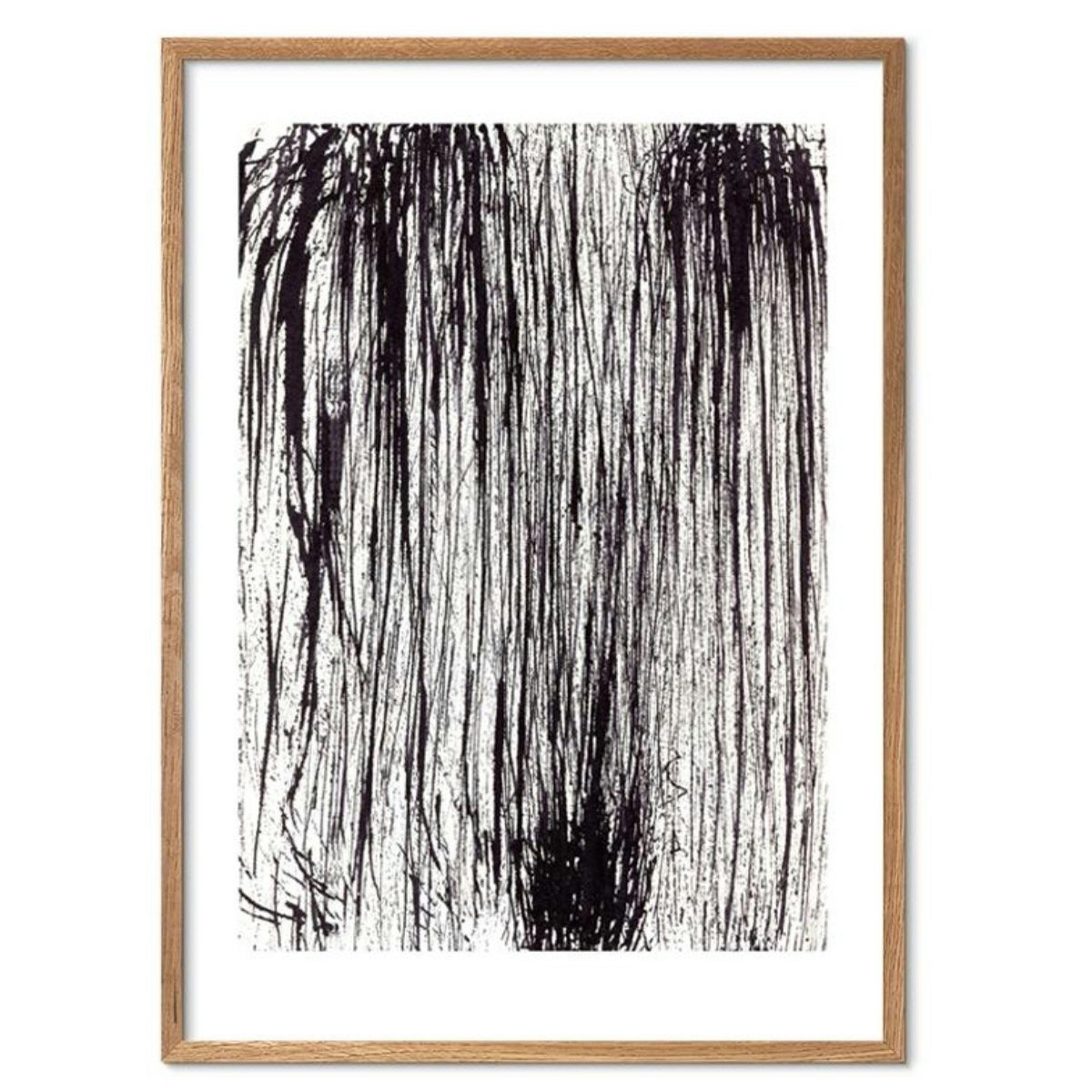 Nordic Abstract Art Print | 100cm x 140cm | Framed by mette handberg