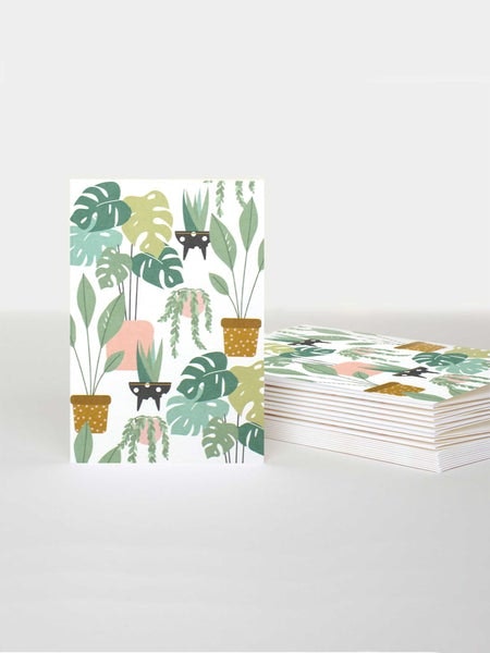 House Plants Notecards by Caroline Gardner