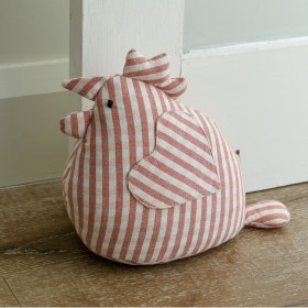 Henrietta Hen Doorstop Fig Red by Morgan Wright