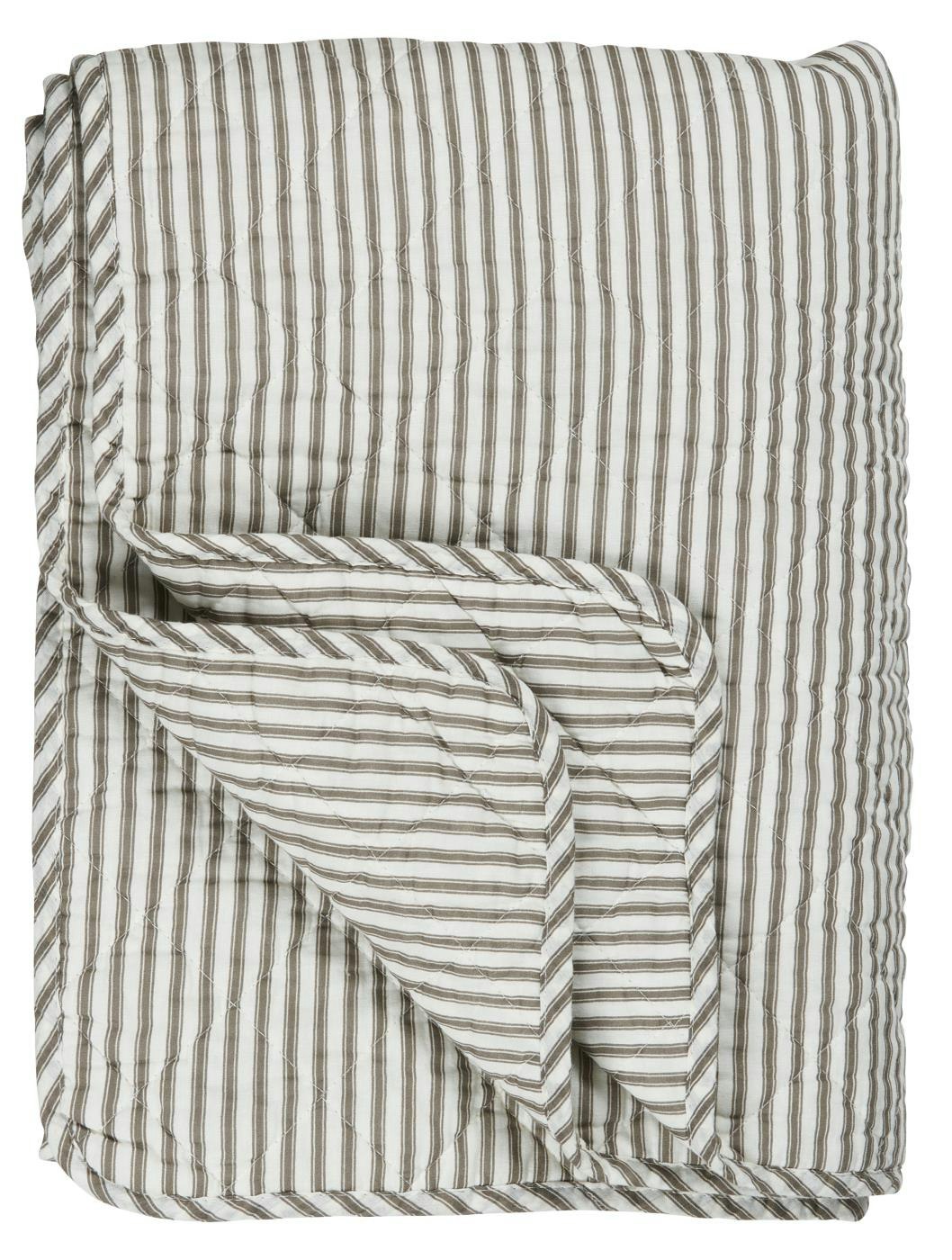 Striped Cotton Quilt by Ib Laursen