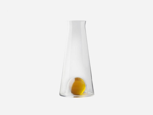 Fia Carafe In Glass Clear & Amber by Design House Stockholm