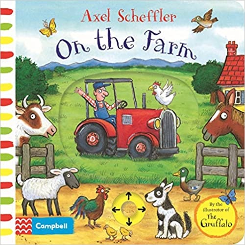 On The Farm: A Push, Pull And Slide Book by Beldi Maison