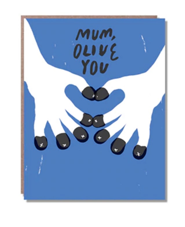 Mum Olive You Greetings Card by 1973
