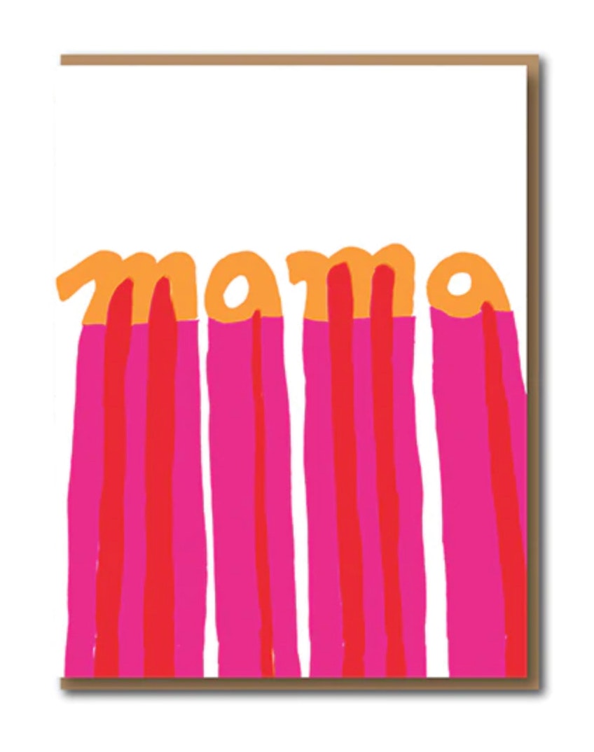 Mama Greetings Card by 1973