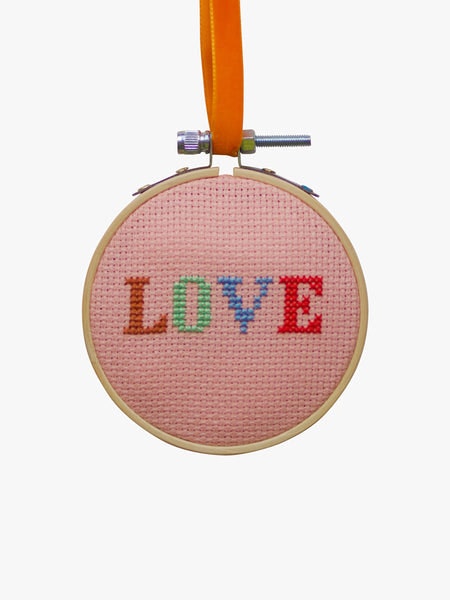 Love Cross Stitch Kit by Cotton Clara
