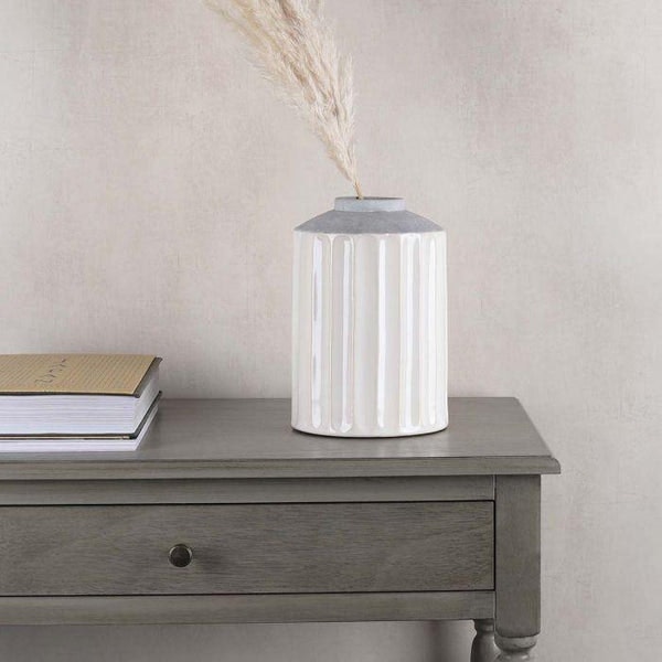 Cement Topped Vase by Distinctly Living