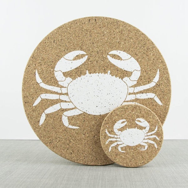 Cork Crab Placemat by Distinctly Living