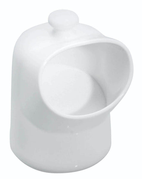 White Porcelain Salt Pig by Distinctly Living