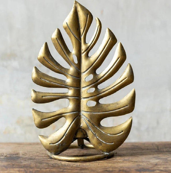 Botanical Leaf Candle Holder by Distinctly Living
