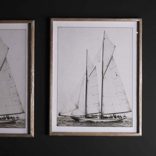 Sail On - Framed Print by Distinctly Living
