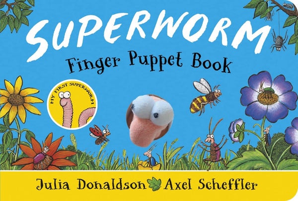 Superworm Finger Puppet Book by Beldi Maison