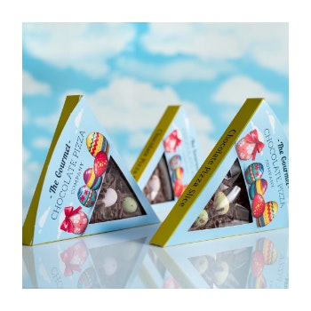 Easter Egg Pizza Slice by The Gourmet Chocolate Pizza Company