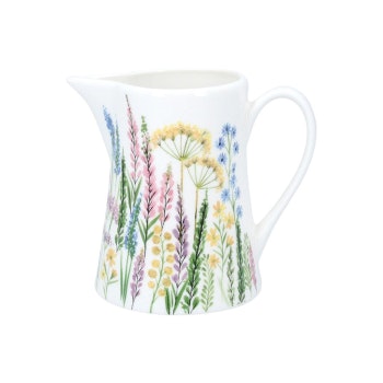 Small Spring Meadow Ceramic Jug by Gisela Graham
