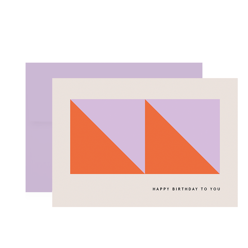 Happy Birthday | A6 Greeting Card & Envelope by Stock Stationery
