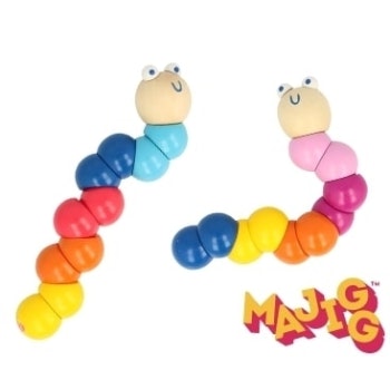 Woody The Worm Toy by Majigg
