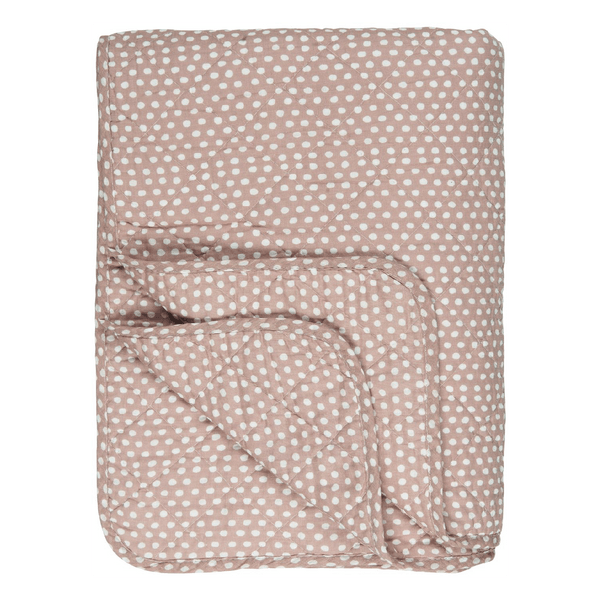 Pink Spotty Quilt by Ib Laursen