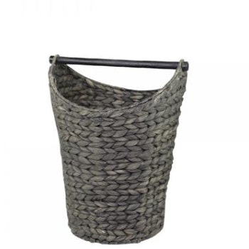 Basket W. Toilet Paper Holder Black by Maitri