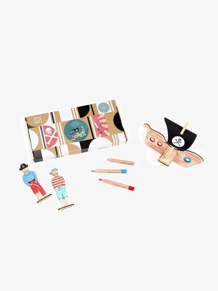 Make Your Own Pirate Craft Scene Activity Kit by Cotton Twist
