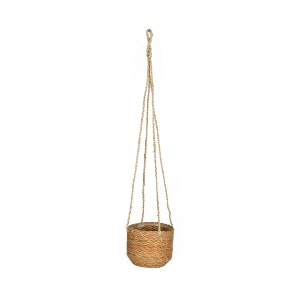 Seagrass Hanging Planter by Garden Trading