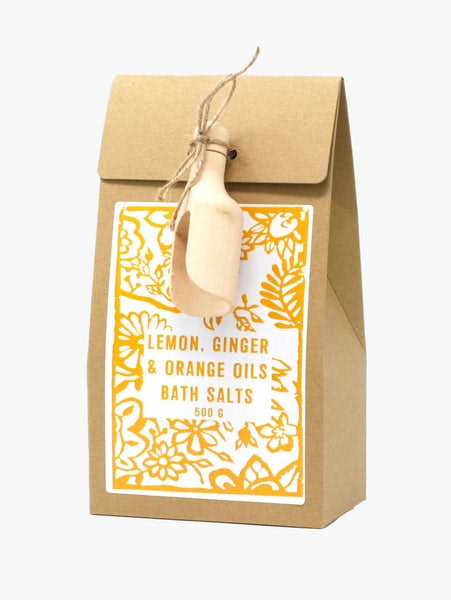 Lemon,Ginger & Orange Himalayan Bath Salts by Car & Kitchen