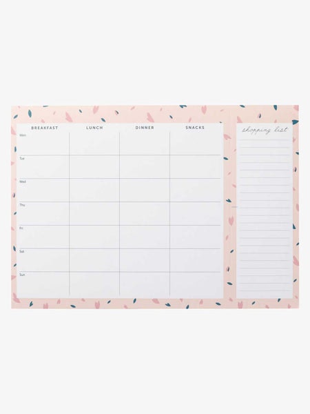 Meal Planner Pad Pink by Busy B