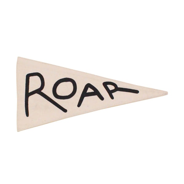 "roar" Pennant by Imani Collective
