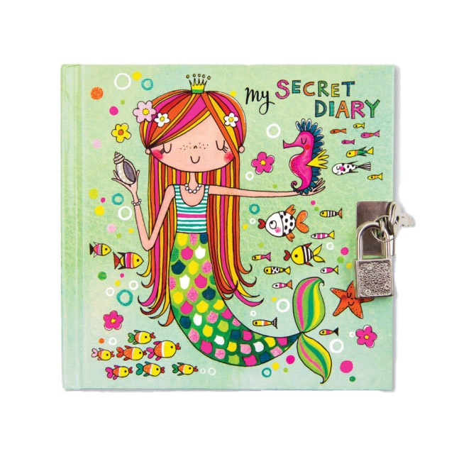 Mermaid and Seahorse Secret Diary by Rachel Ellen
