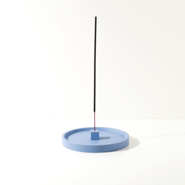 Kub Incense Holder | Blue by Concrete Goods