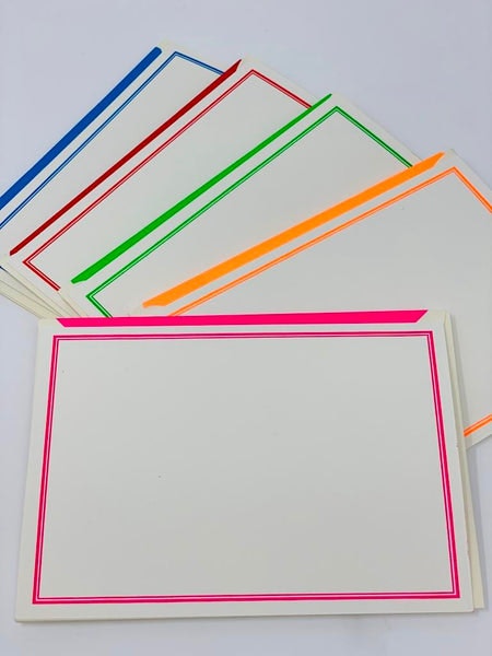 Borders Correspondence Cards by Ledbury Letterpress