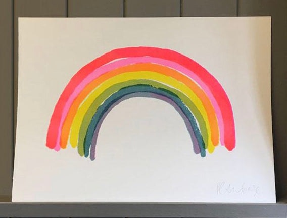 Rainbow Print by Petra Boase