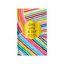 One Line A Day Memory Journal by Chronicle Books