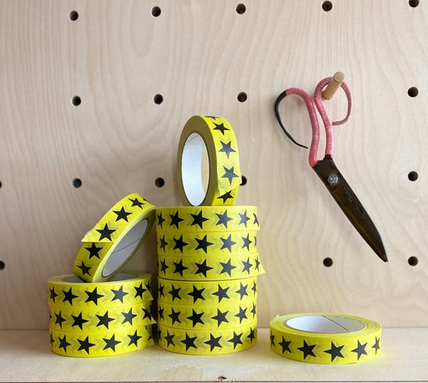 Yellow Star Tape by Petra Boase