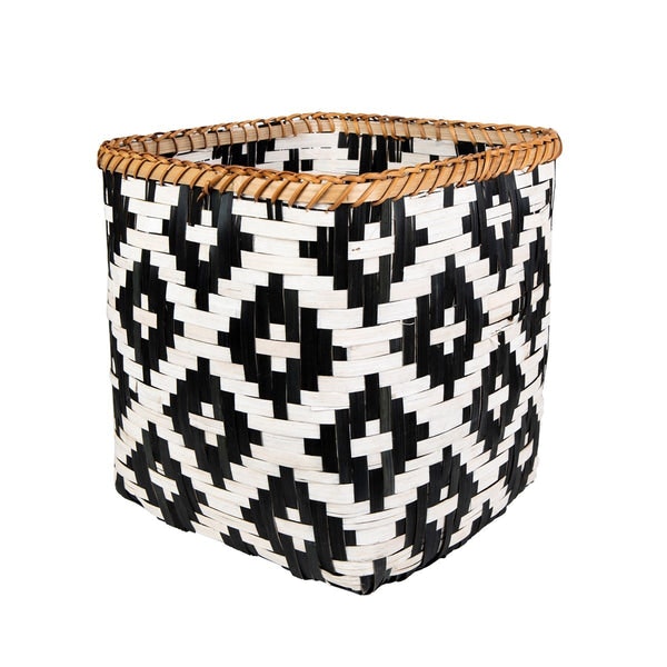 Black And White Basket by Sass & Belle