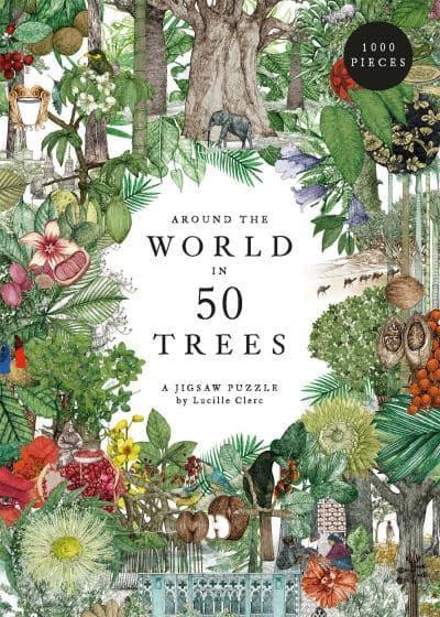 Around The World in 50 Trees Jigsaw Puzzle by Laurence King