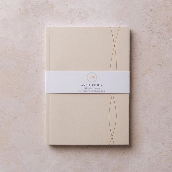 A5 Notebook - Mist By by LSW