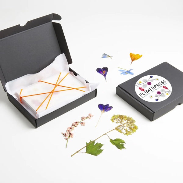 Flower Press Book and Box by TUSKcollection
